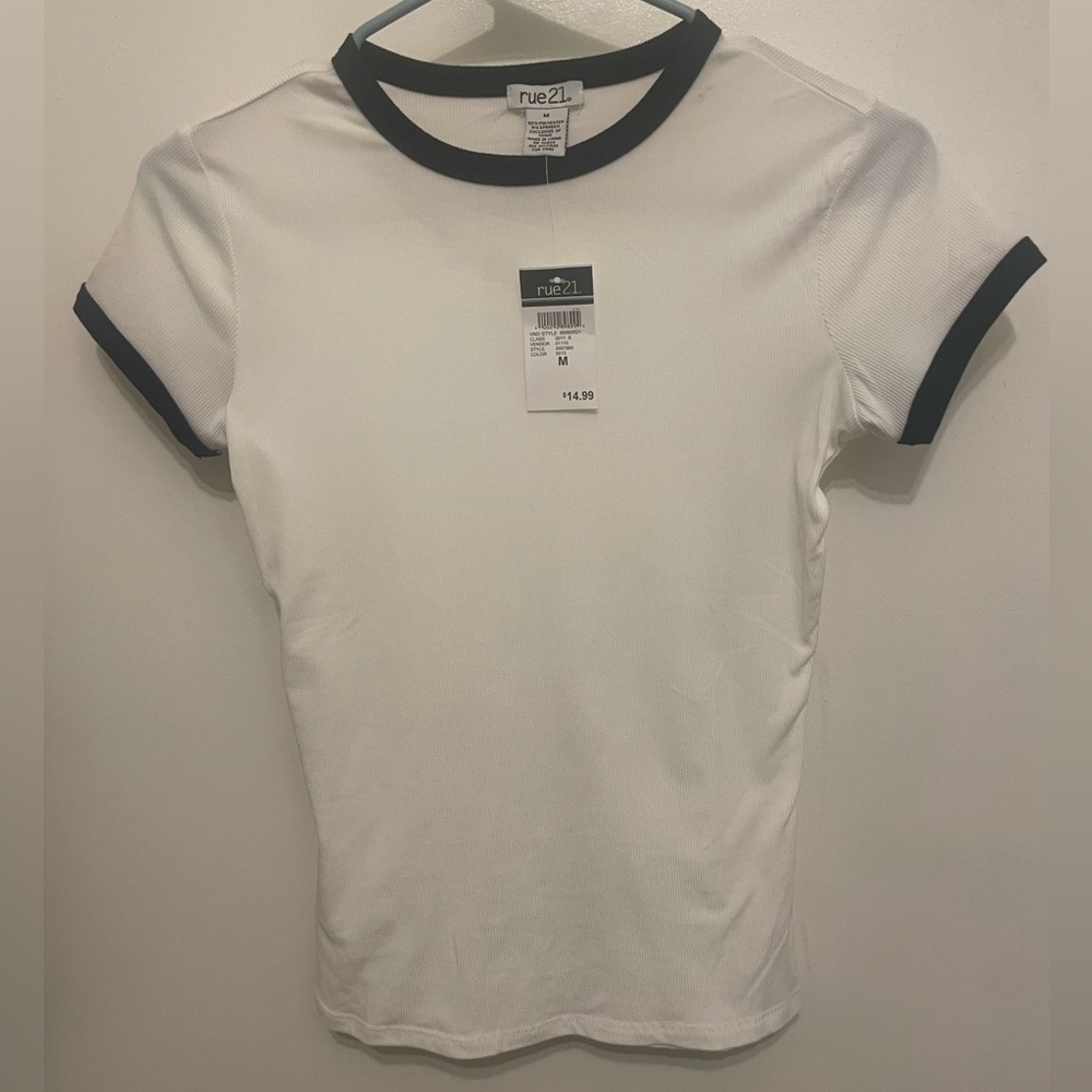 Rue 21 White Tee